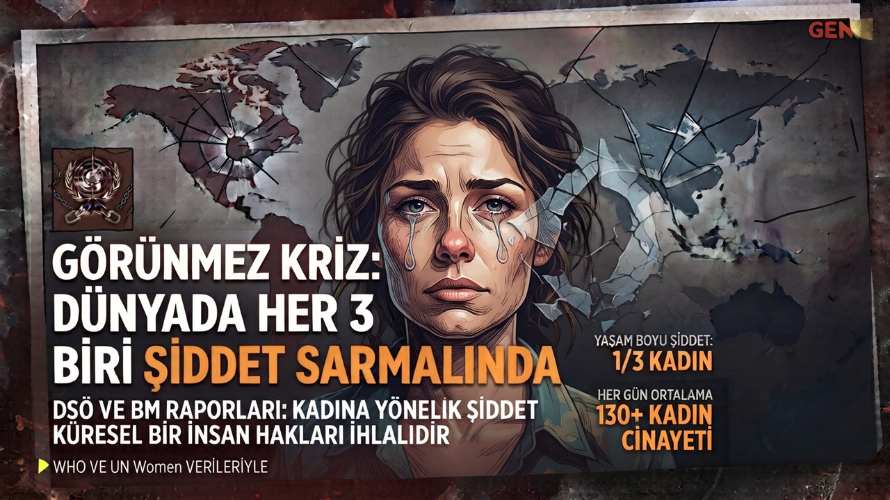 Dünya Genelinde Her Üç Kadından Biri Şiddete Maruz Kalıyor