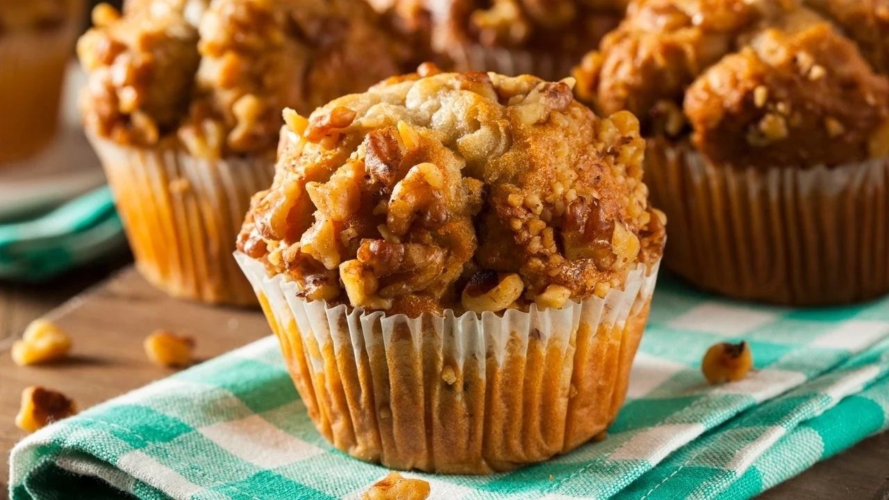 Muzlu Cevizli Muffin Tarifi: Yumuşacık Ve Lezzetli Atıştırmalık