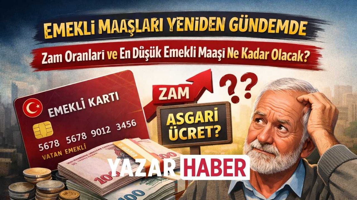 Emekli Maaşları Yeniden Gündemde Zam Oranları ve En Düşük Emekli Maaşı Ne Kadar Olacak