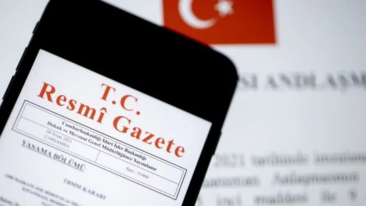 Son Dakika: Yeni Atama ve Görevden Alma Kararları Resmi Gazete'de Yayımlandı