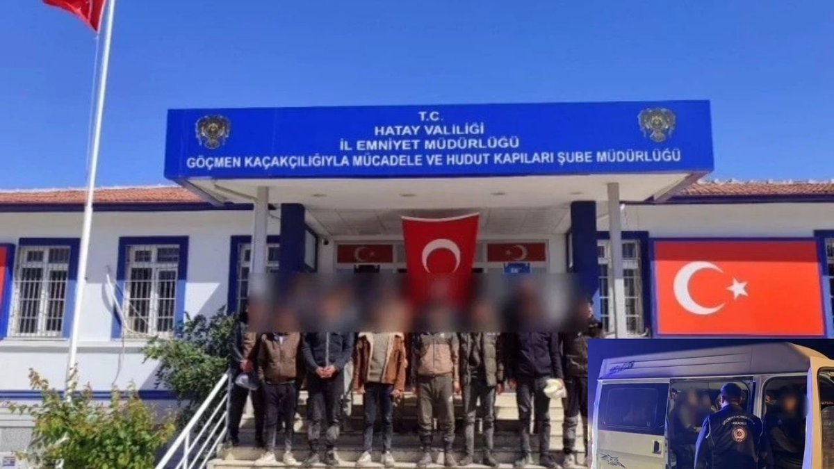 Hatay’da Minibüste 14 Kaçak Göçmen Yakalandı: Organizatöre 124 Bin TL Ceza Uygulandı