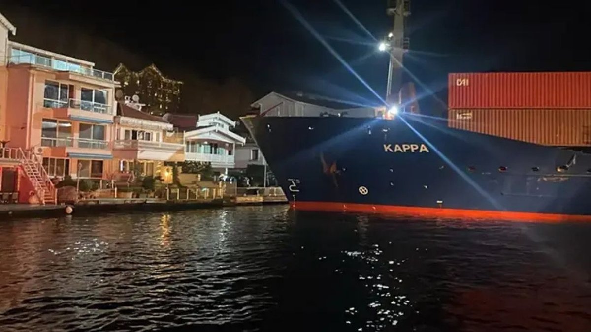 Sarıyer’de Karaya Oturan Geminin Hasar Verdiği Yalının Sahibi Belli Oldu