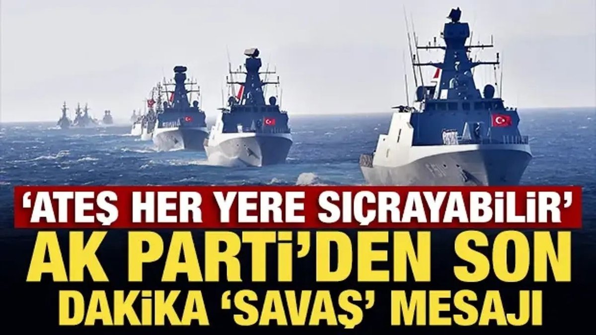 AK Parti’den Son Dakika Uyarısı: “Ateş Her Yere Sıçrayabilir”