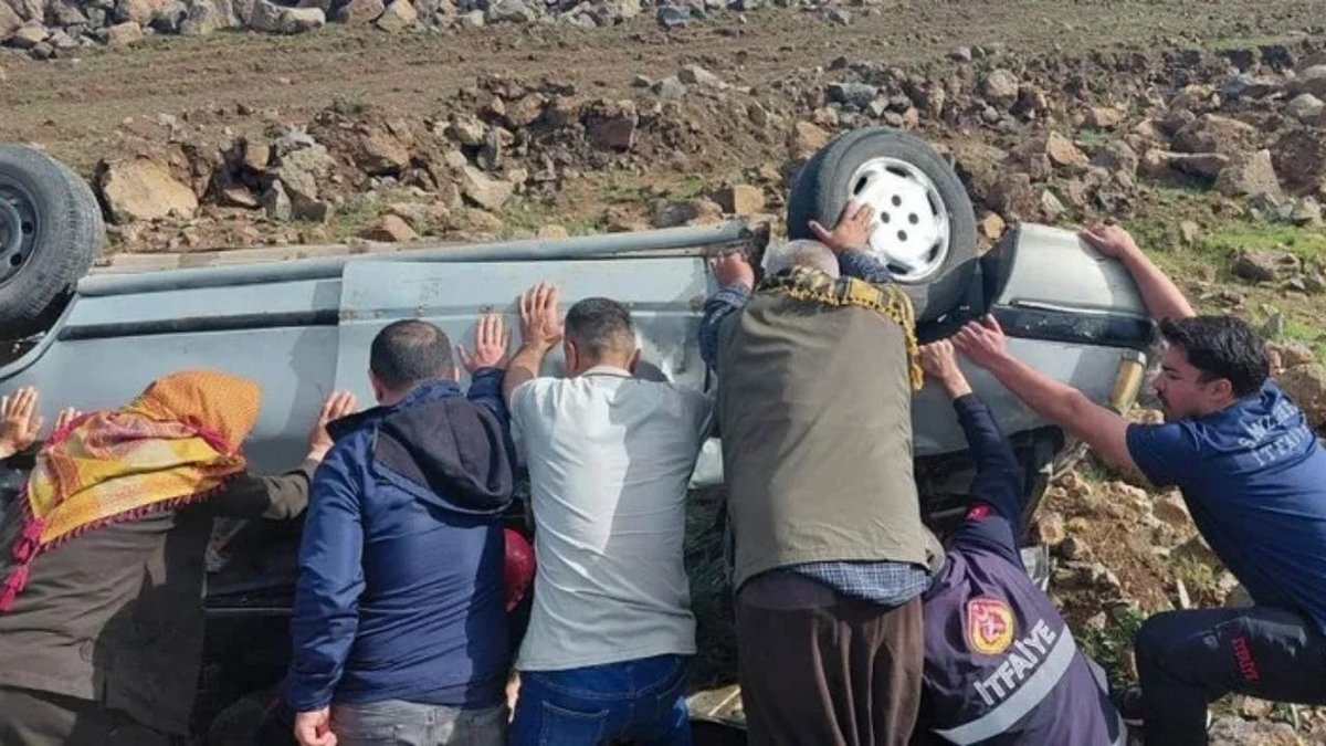 Şanlıurfa-Diyarbakır Karayolunda Trafik Kazası: 1 Yaralı
