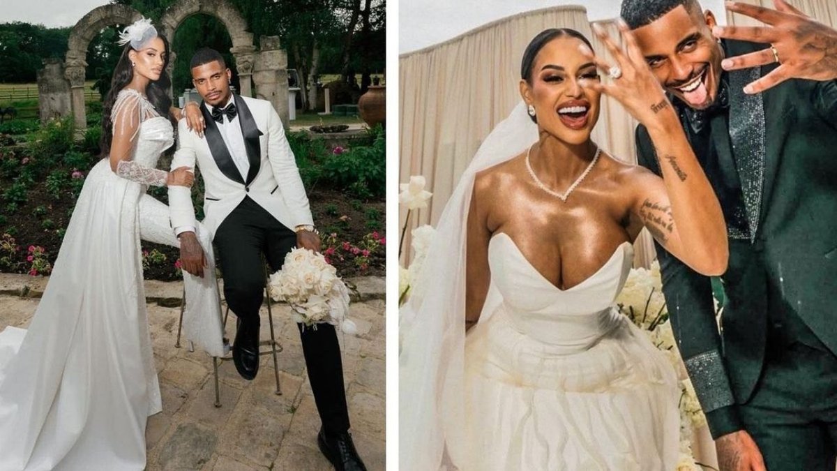 Mario Lemina, 9 Yıllık İlişkisinin Ardından Fanny Neguesha ile Evlendi! Düğün Kareleri Sosyal Medyada Olay Oldu