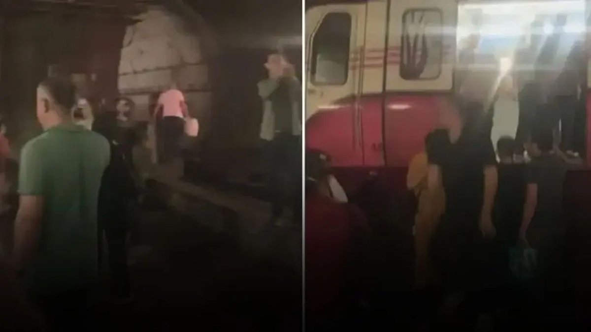 Kadıköy-Sabiha Gökçen Metrosunda Korku Dolu Anlar: Raydan Çıkan Tren Yolcuları Tünelde Yürümek Zorunda Bıraktı