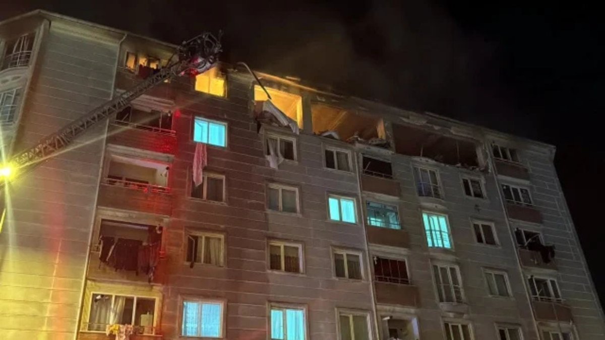 Tekirdağ’da Apartman Dairesinde Patlama Faciası İki Ölü Beş Yaralı