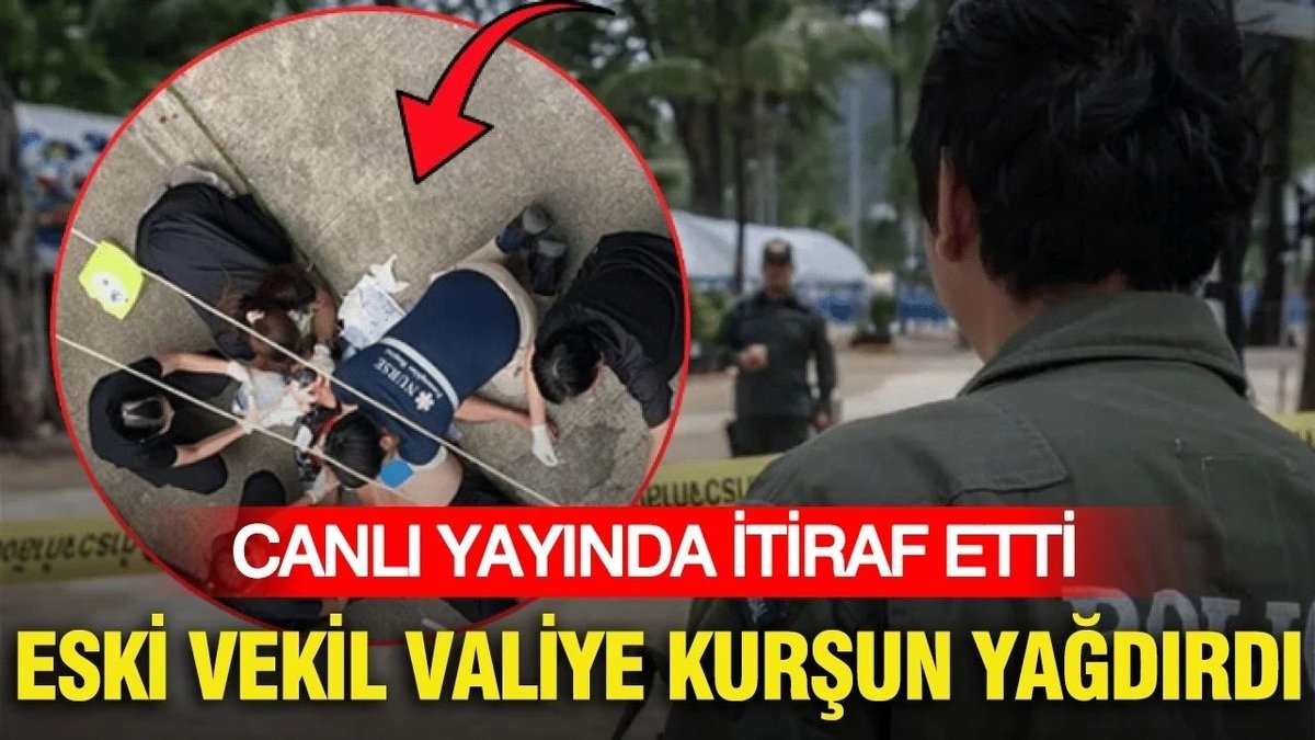 Tayland’da eski milletvekilinden valiye silahlı saldırı: Canlı yayında itiraf etti