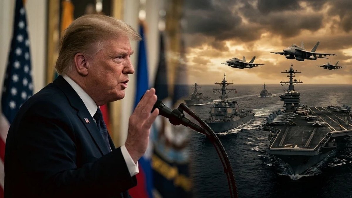 Trump’tan İran’a Sert Askeri Mesaj: “Büyük Askeri Güç Kullanabiliriz”