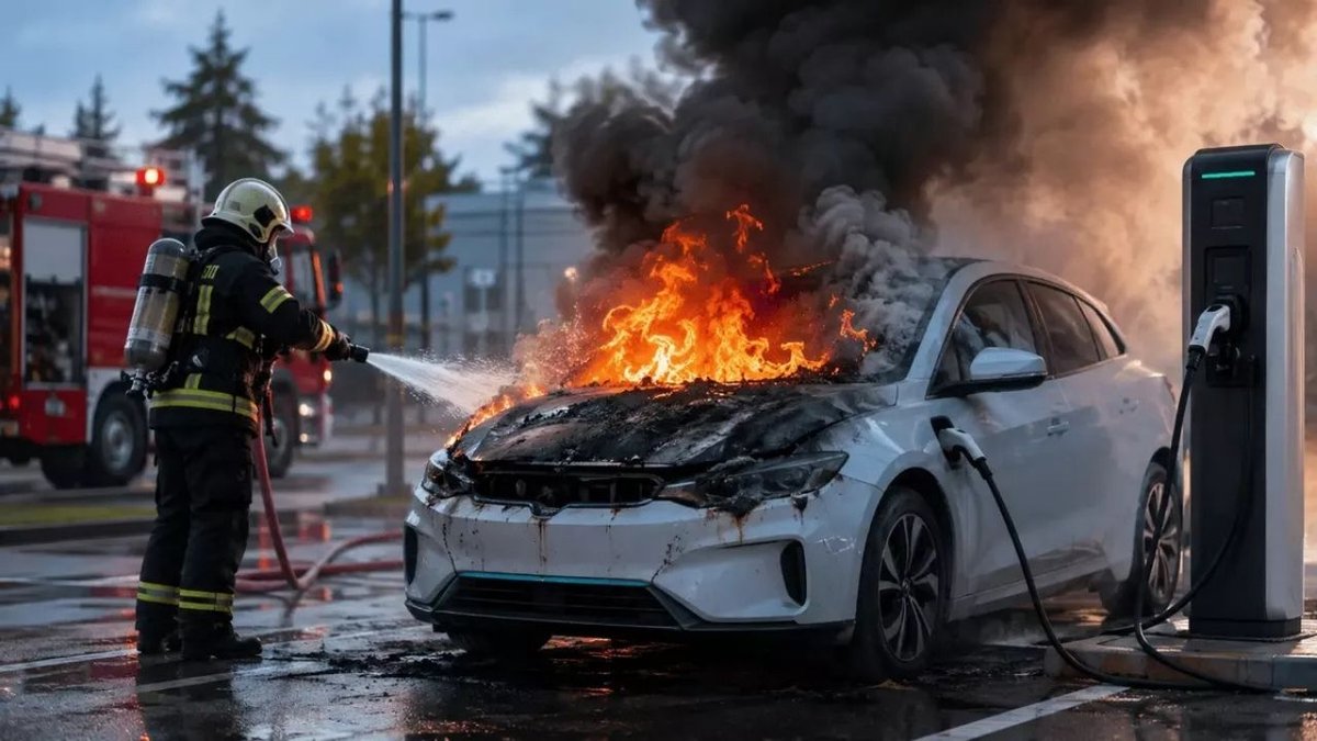 Akhisar’da Elektrikli Araç Yangını Tartışmaları Yeniden Gündeme Geldi