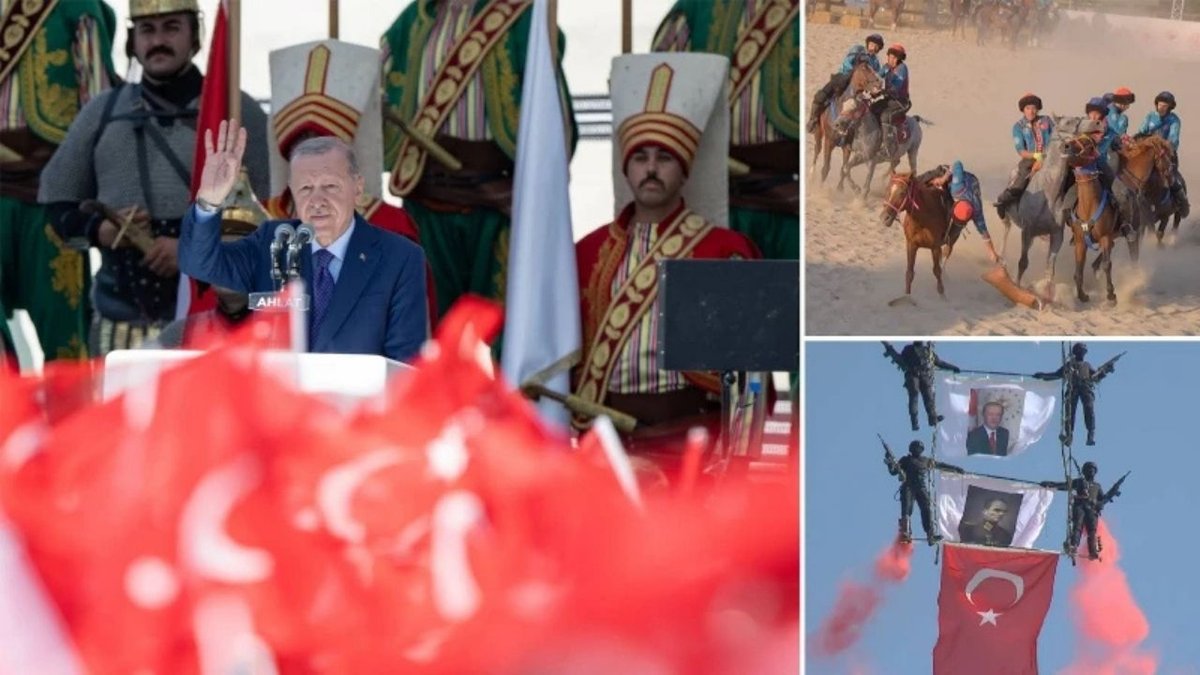 Cumhurbaşkanı Erdoğan Ahlat’ta Vatandaşlarla Buluştu: Gözler Malazgirt Töreninde