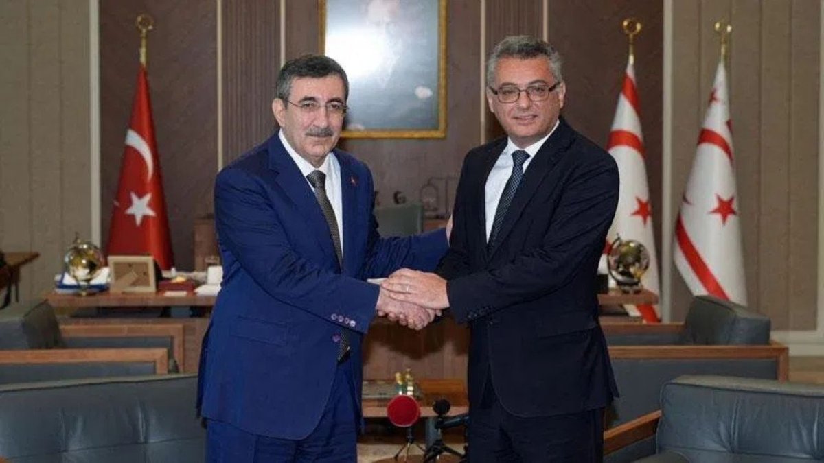 Cumhurbaşkanı Yardımcısı Yılmaz, Erhürman İle Görüşme Gerçekleştirdi