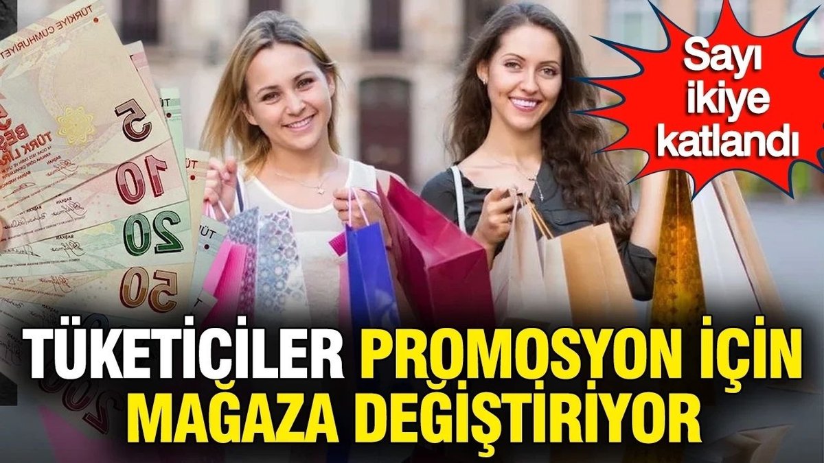 Promosyon İçin Mağaza Değiştiren Tüketici Oranı İkiye Katlandı