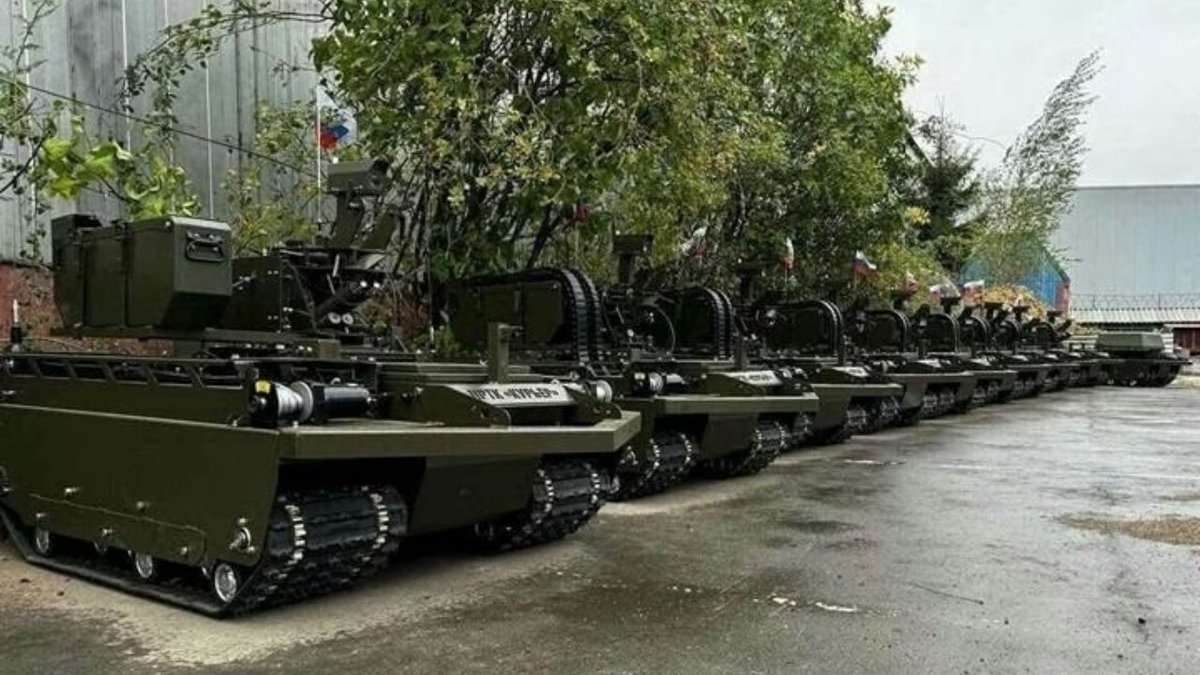 Rusya’dan Otonom Mayın Döşeyen ve Havan Topu Fırlatan İKA: Kurier