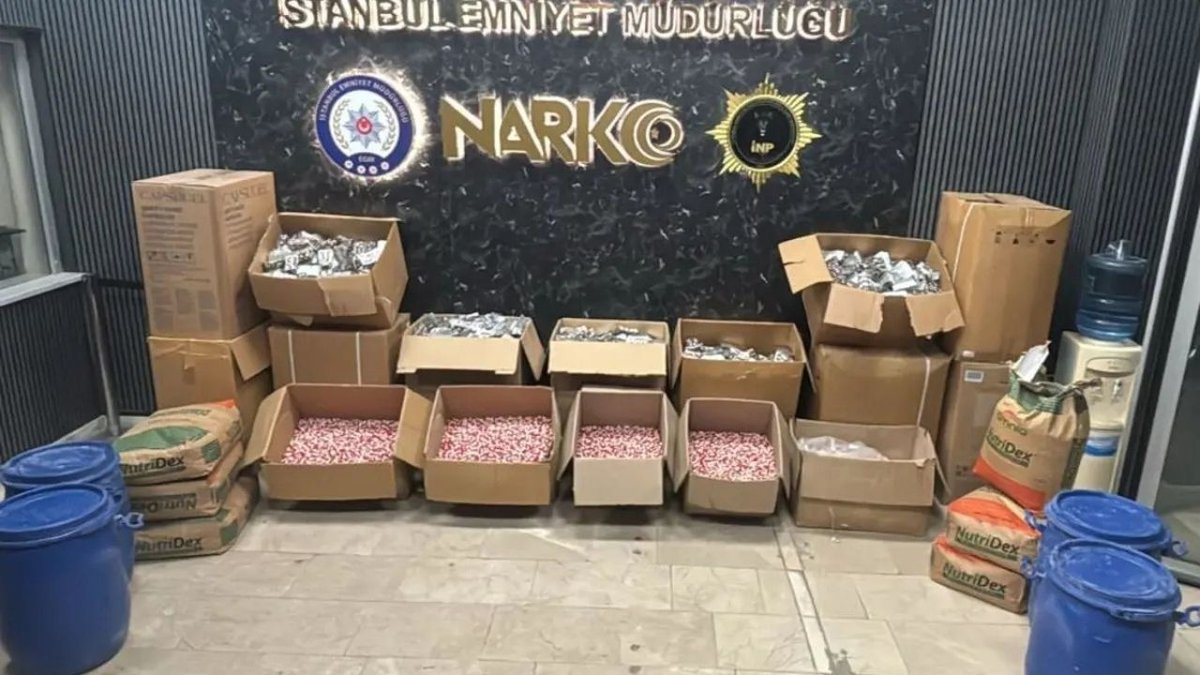 İstanbul’da 200 Milyon Liralık Uyuşturucu Operasyonu: Altı Şüpheli Gözaltında