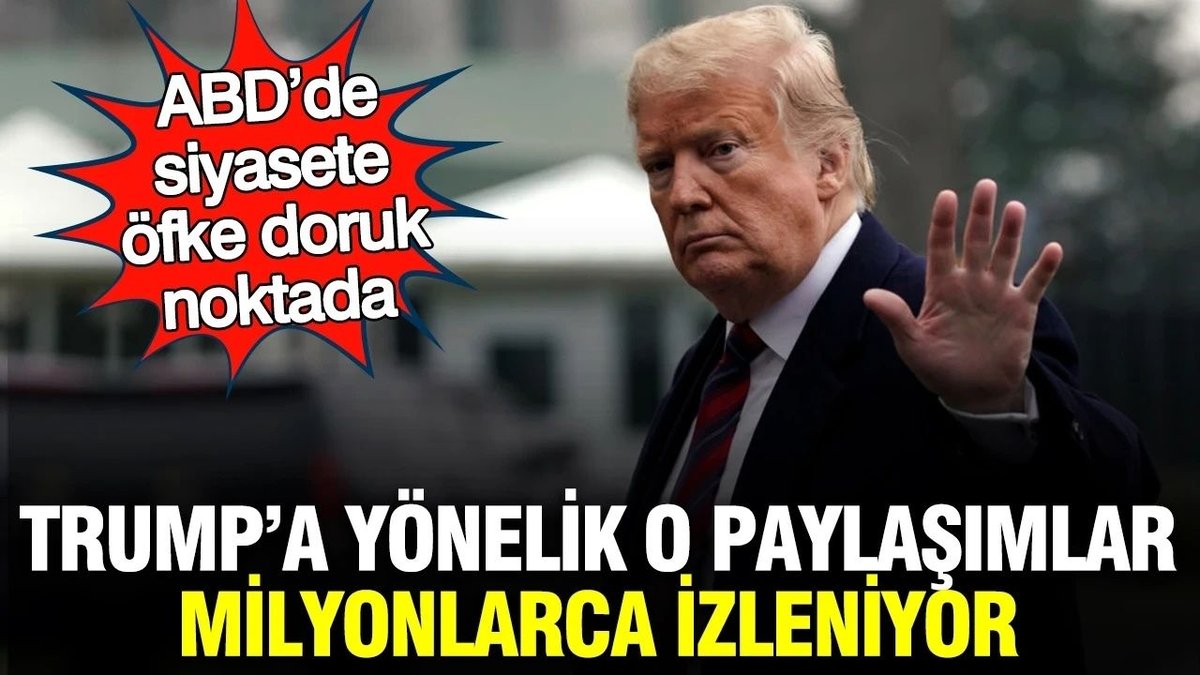 ABD’de Siyasette Öfke Tavan Yaptı: Trump’a Suikast İmalı Paylaşımlar Milyonlarca İzleniyor