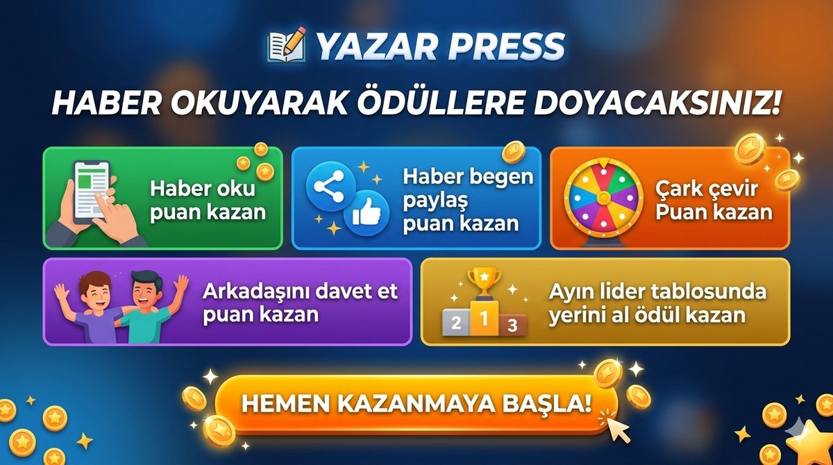Yazar Press İle Haber Okudukça Kazan: Ödüller, İndirimler ve Liderlik Yarışı Başladı