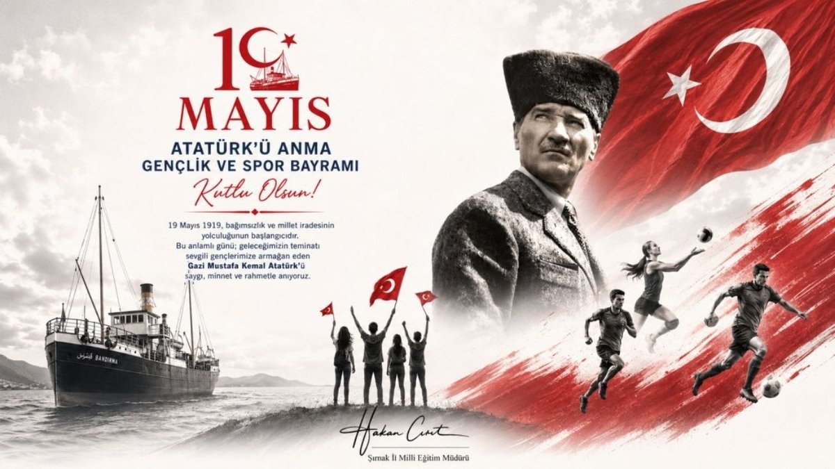19 Mayıs 2026: Atatürk’ü Anma, Gençlik ve Spor Bayramı Coşkuyla Kutlanıyor