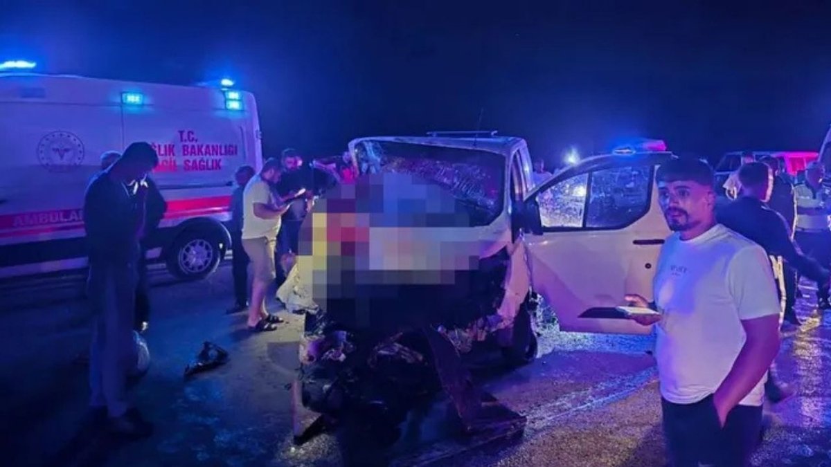 Bingöl’de Feci Kaza: Panelvan Atla Çarpıştı, 1 Ölü 2 Yaralı
