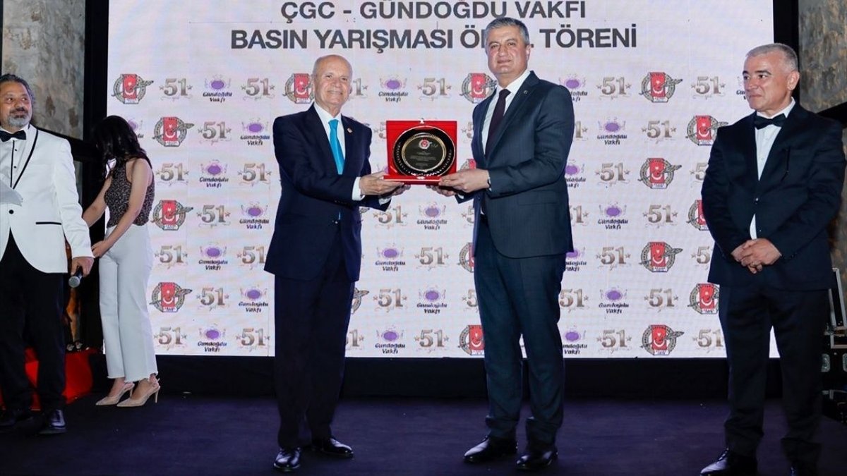 ÇGC'nin 51. Yılı Coşkuyla Kutlandı: Gazetecilere Ödüller Takdim Edildi
