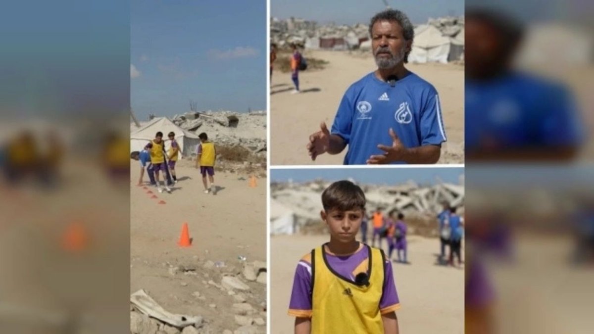 Gazze’de Futbol Hayalleri Enkaz Arasında Sürdürülüyor