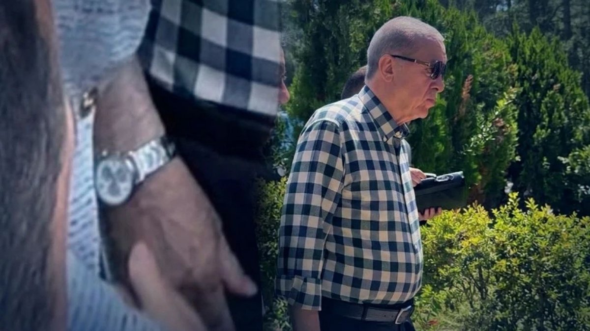 Rolex Sanılıyordu! Cumhurbaşkanı Erdoğan’ın Kolundaki Saatin Markası Ortaya Çıktı
