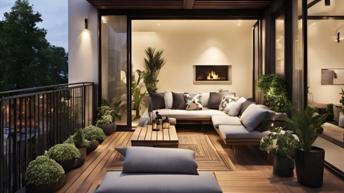 Balkon Dekorasyonunda Yeni Trendler: Küçük Alanları Şık ve Kullanışlı Hale Getirme Fikirleri