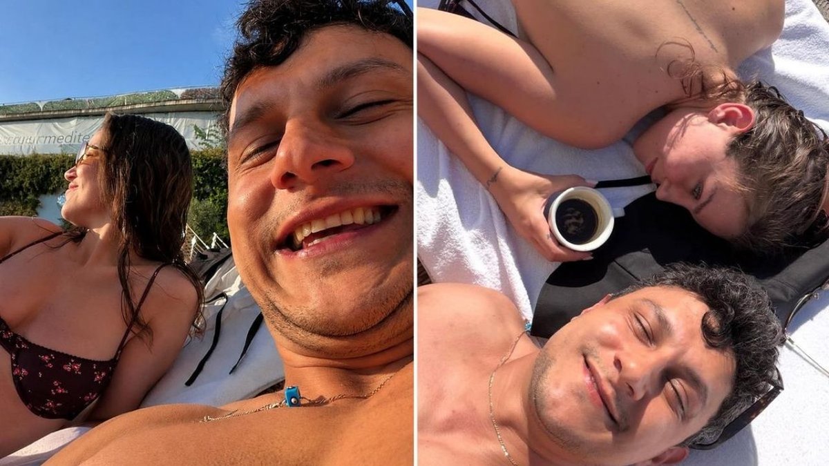 Uzak Şehir'in Sevilen Çifti Tatilde Görüntülendi! Alper Çankaya Ve Yaren Güldiken'in Aşk Pozları Sosyal Medyayı Salladı