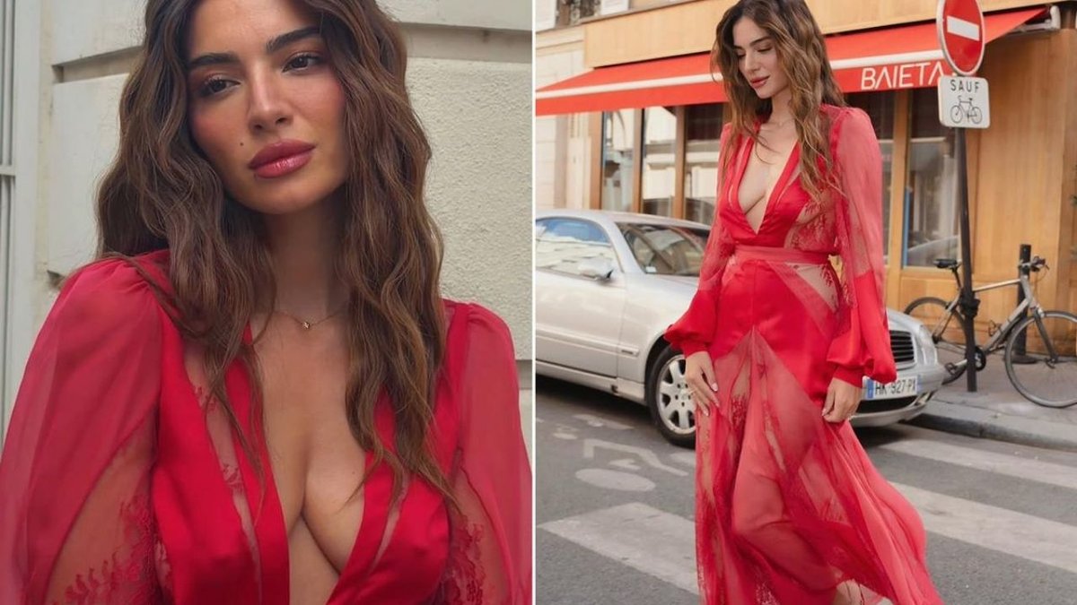 Melisa Aslı Pamuk Paris Şıklığıyla Gündeme Damga Vurdu