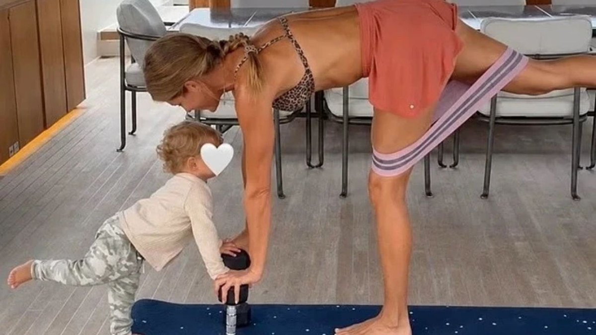 Gisele Bündchen’den Oğluyla Spor Paylaşımı: Küçük Yaşta Egzersize Başladı