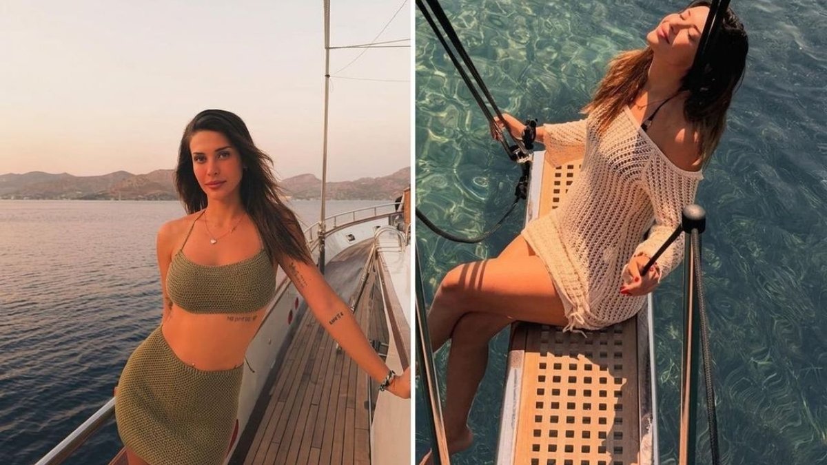 Devrim Özkan’dan Tatilde Dikkat Çeken Yaz Pozları