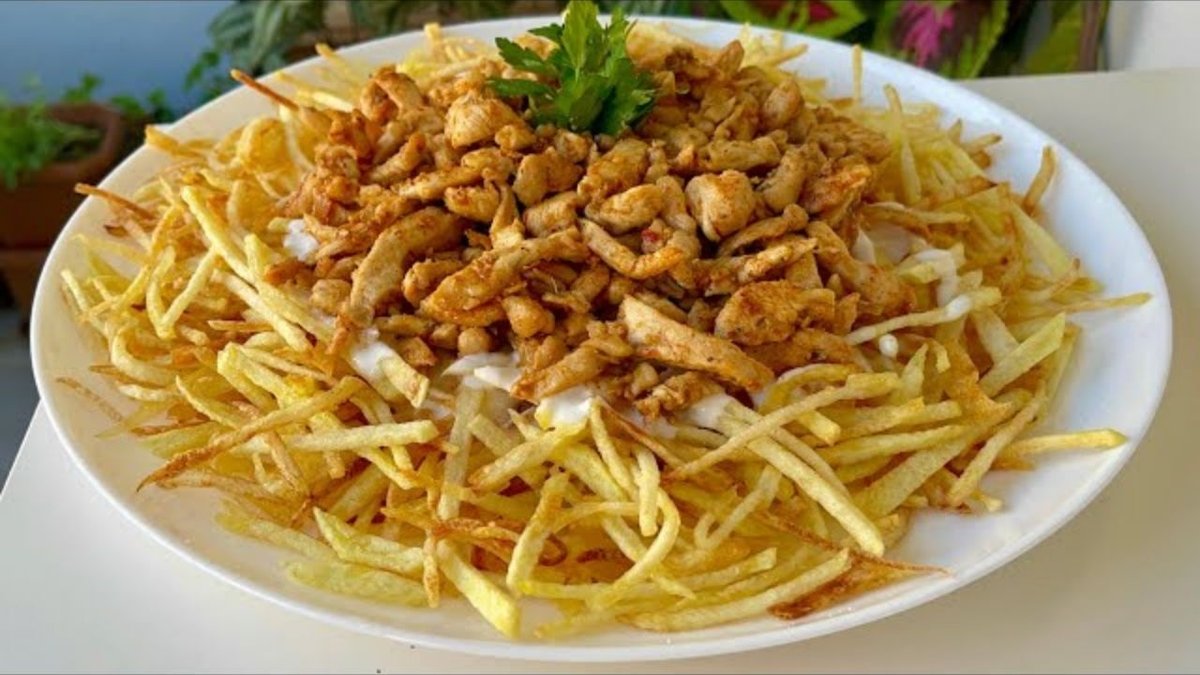 Tavuklu Çökertme Kebabı Tarifi