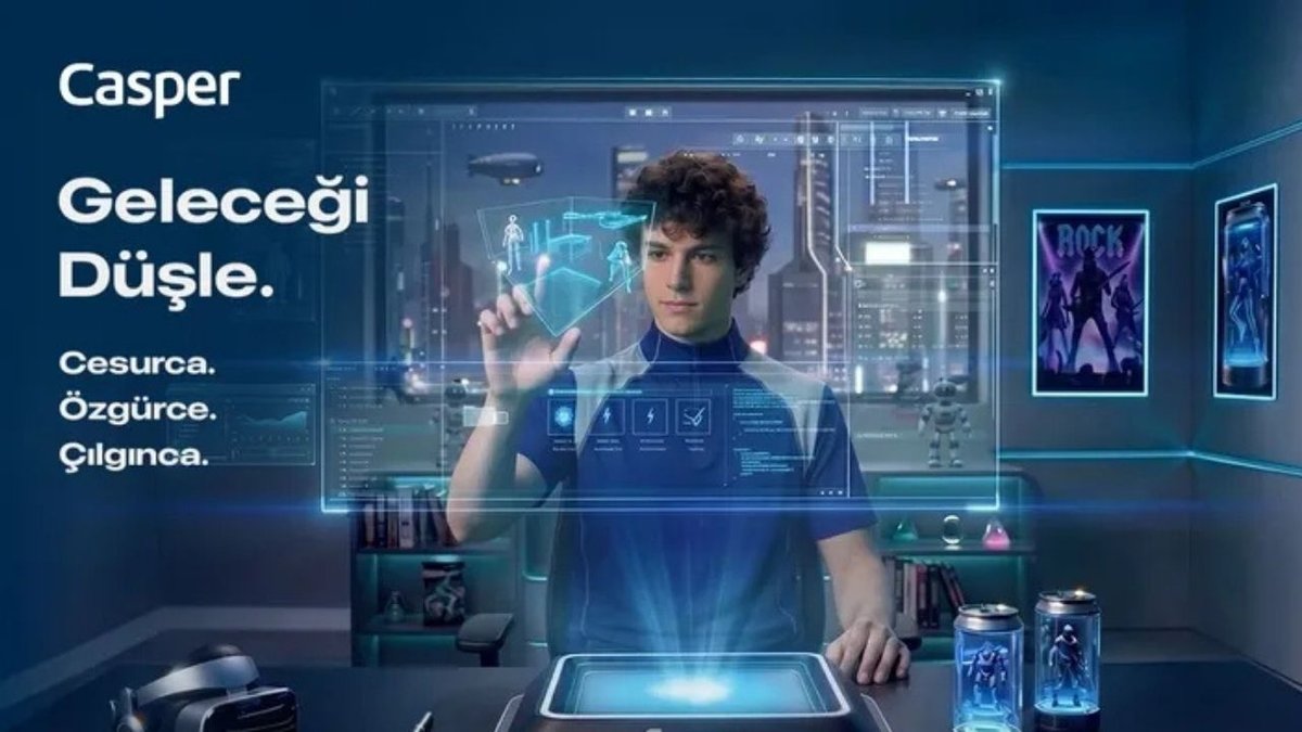 Casper, 35. Yılında Geleceği Tanıttı: Yapay Zeka İle Hazırlanan Reklam Yayında!