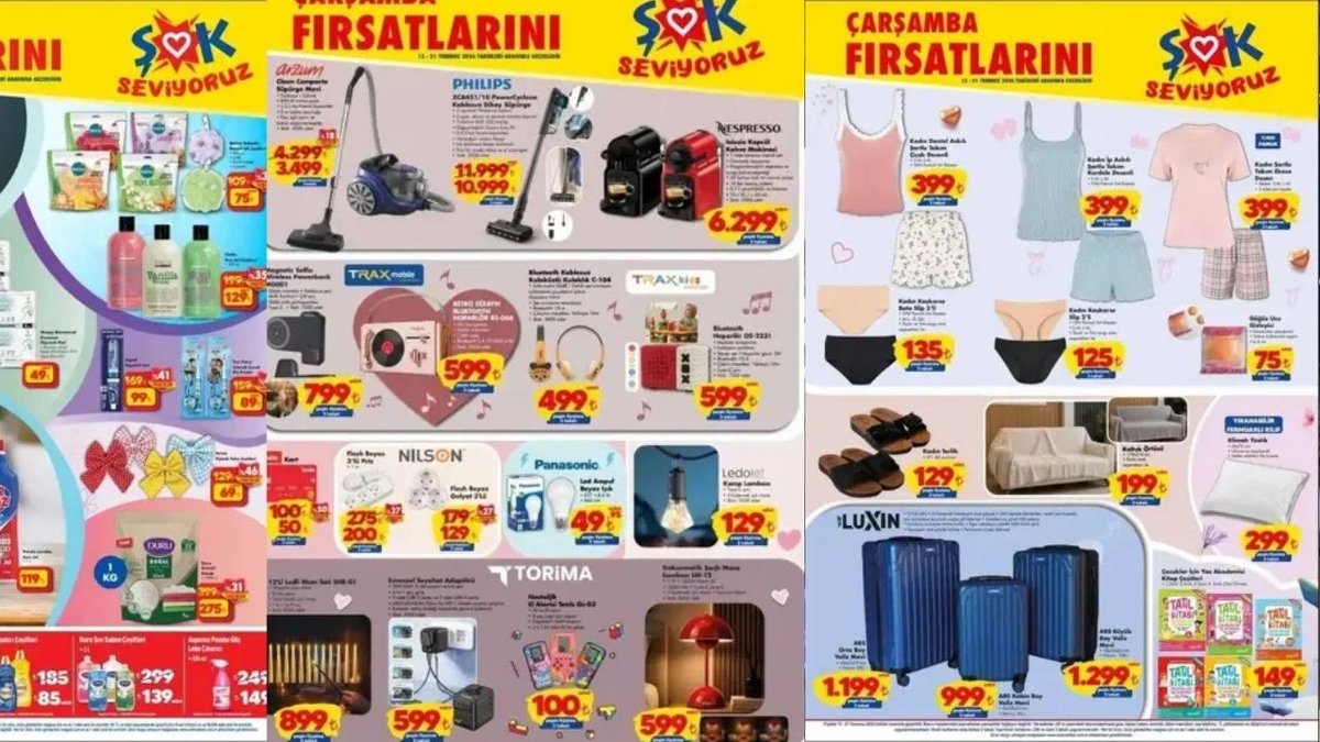 ŞOK Marketlerde Temmuz Fırsatları Raflarda Yerini Aldı İşte Haftanın Öne Çıkan İndirimleri