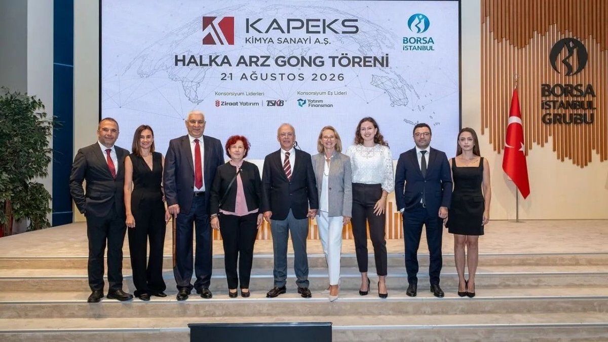 Borsa İstanbul’da Kapeks Kimya İçin Gong Çaldı