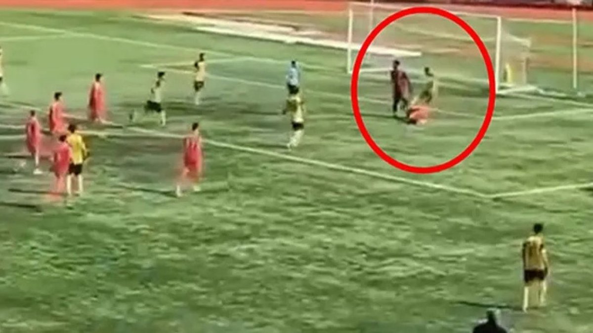 Mardin'de Skandal: Rakibine Tekme Atan Futbolcu Gözaltına Alındı