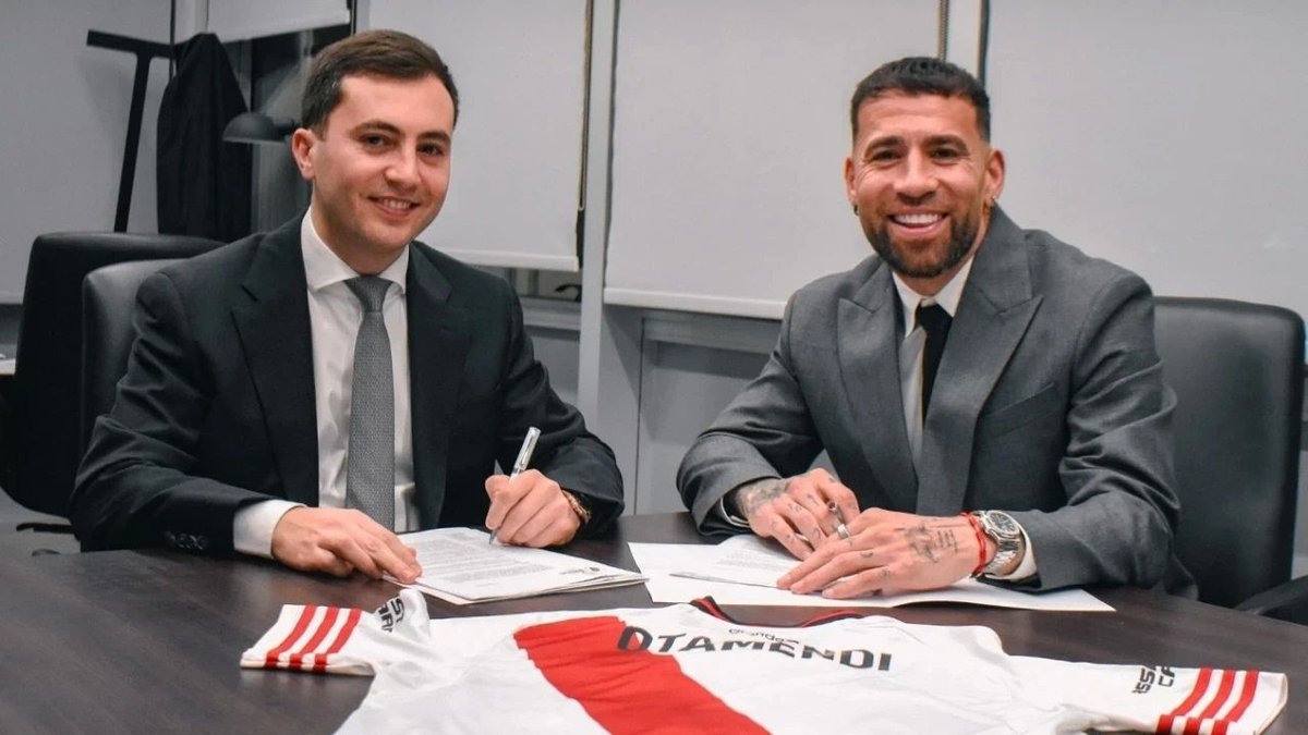 River Plate, Nicolas Otamendi Transferini Açıkladı: 2027’ye Kadar Sözleşme İmzalandı