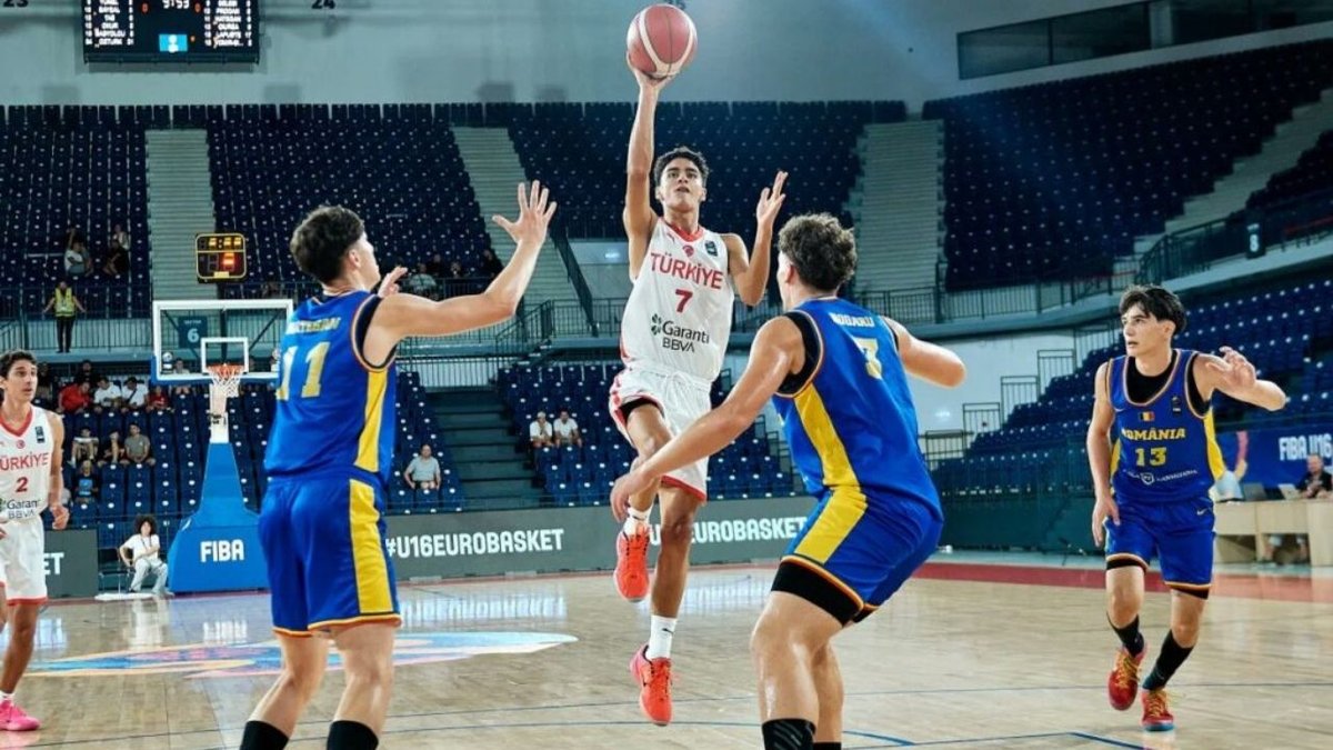 U16 Milliler Romanya Karşısında Mağlup Oldu