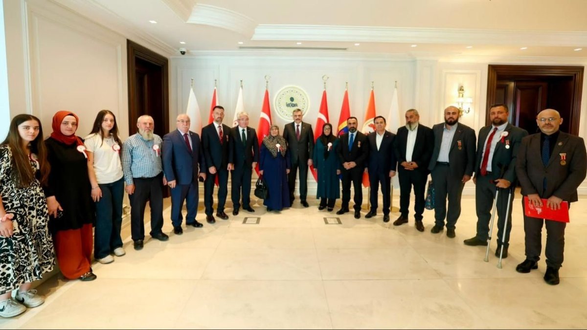 İçişleri Bakanlığı’nda Şehit Aileleriyle Vefa Buluşması Gerçekleşti