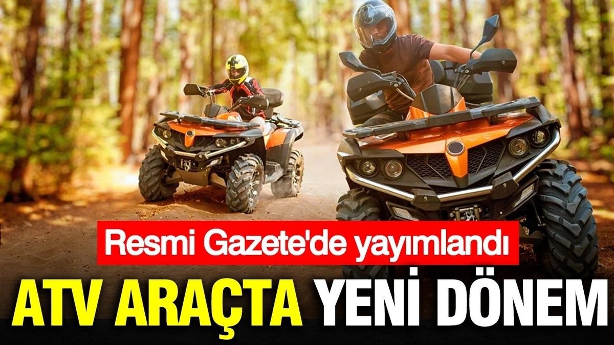 ATV İthalatında Yeni Dönem: Alt Sınır Getirildi