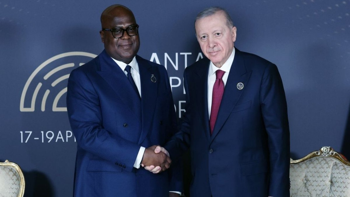 Cumhurbaşkanı Erdoğan, KDC Cumhurbaşkanı Tshisekedi ile Stratejik İşbirliğini Görüştü