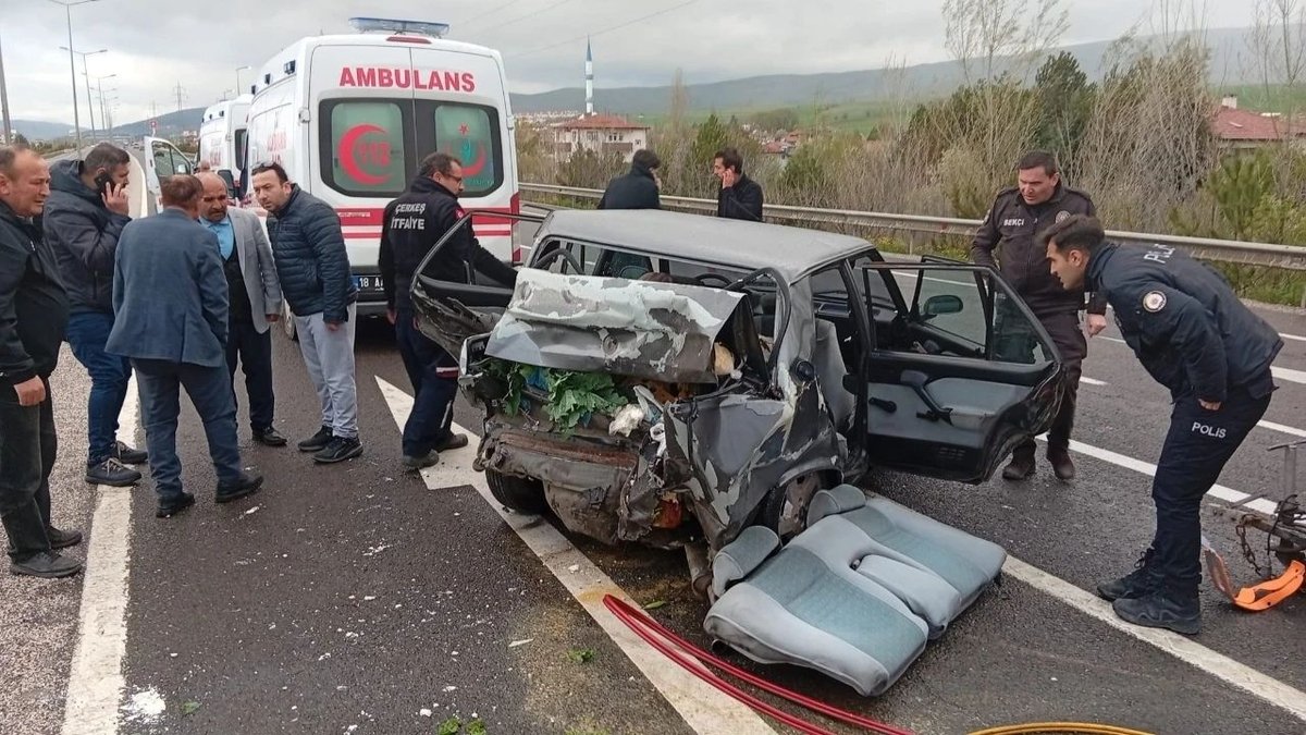 Çankırı’da Feci Kaza: 3 Ölü, 5 Yaralı