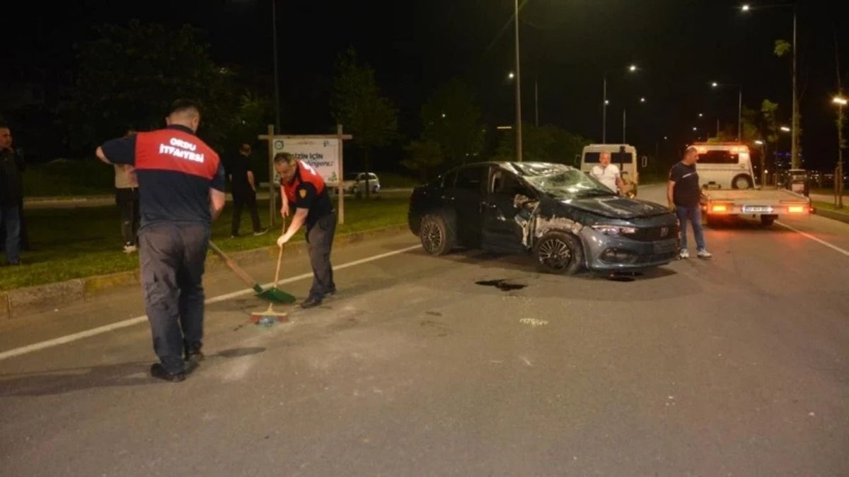 Ordu’da Alkollü Sürücü Dehşeti! Takla Atan Otomobil Hurdaya Döndü: 2 Yaralı