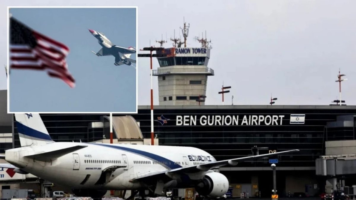 İsrail’de ABD Uçakları Krizi! İran Gerilimi Ben Gurion Havalimanı’nı Felç Etti: 248 Milyon Dolarlık Kayıp