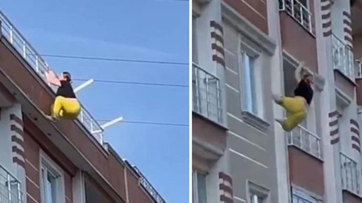 İstanbul Esenyurt’ta Genç Kadın 4. Kattan Atladı: Hava Yastığı Kurtardı