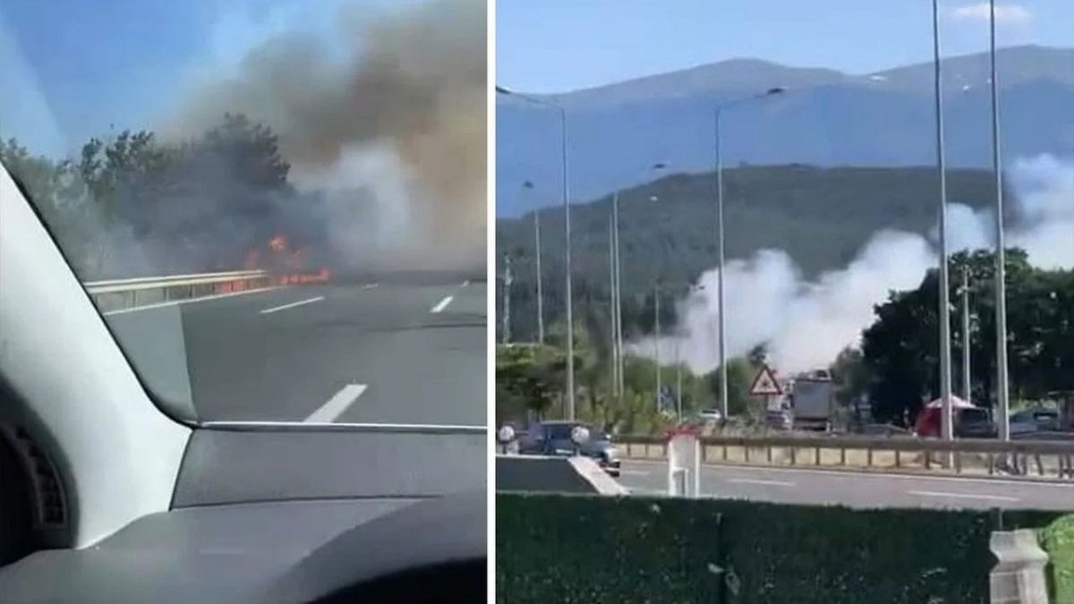 Bursa Kestel’de Orman Yangını Ekipler Seferber Oldu