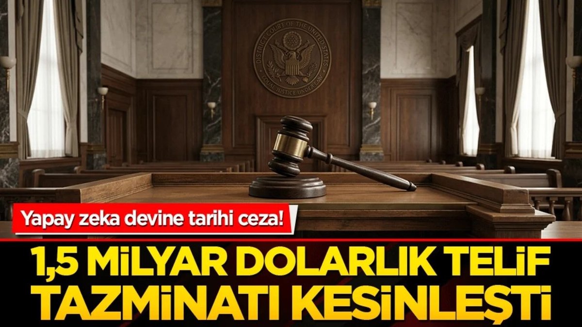 Yapay Zeka Dünyasında Emsal Karar Dev Şirkete Milyar Dolarlık Telif Yükü