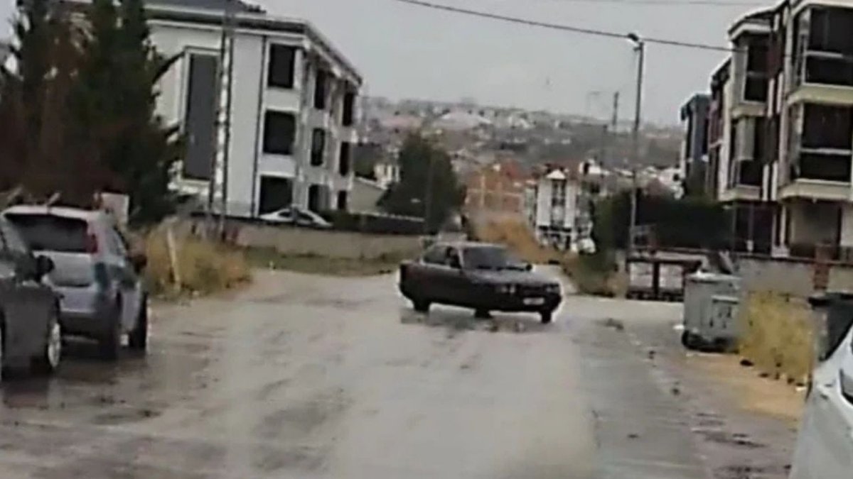 Drift Şovu Kısa Sürdü Sürücüye 140 Bin Liralık Ağır Fatura