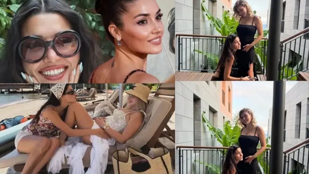 Hande Erçel’den Tatil Paylaşımları: Ablası Gamze Erçel İle Keyifli Anlar