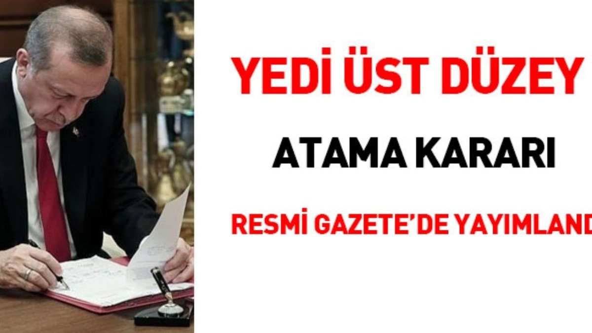 31 Ağustos 2026 Atama Kararları Resmi Gazete'de Yayımlandı